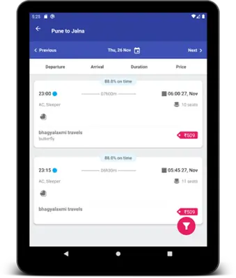 Bhagyalaxmi Travels,Pune android App screenshot 9