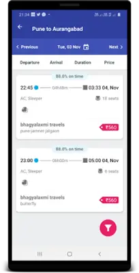 Bhagyalaxmi Travels,Pune android App screenshot 15