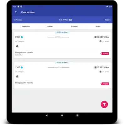 Bhagyalaxmi Travels,Pune android App screenshot 3